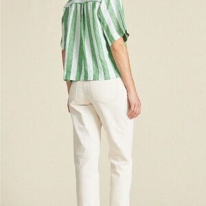 Travota Neve Shirt in Aloe Stripe New without Tags